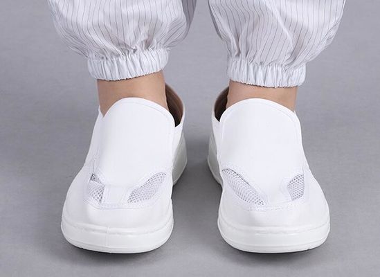 35-46 Da PU phòng sạch Giày ESD cho sản xuất thực phẩm
